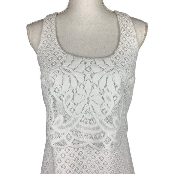 Lilly Pulitzer Stelle Lace Tank Dress White Size S - Picture 3 of 14